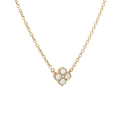 Cartier Hindu Diamond Necklace 18k Yellow Gold COA 16 Estate Signed Jewelry
